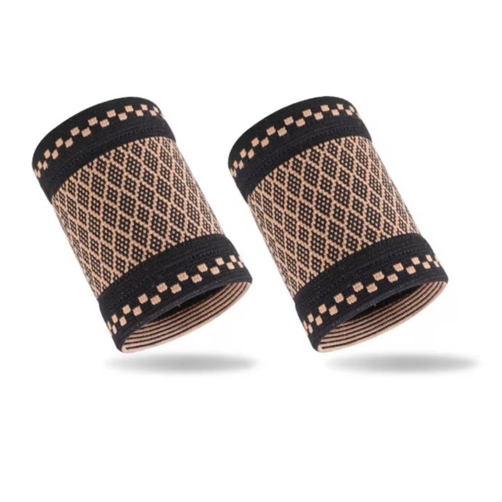 Set 2 Orteze Compresive cu Fir de Cupru CuproSmart® pentru Incheietura Mainii - Cuprosmart